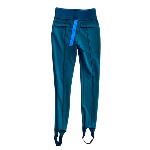 Kit and Ace High Waist Green Leggings 4 - Picture 9 of 12